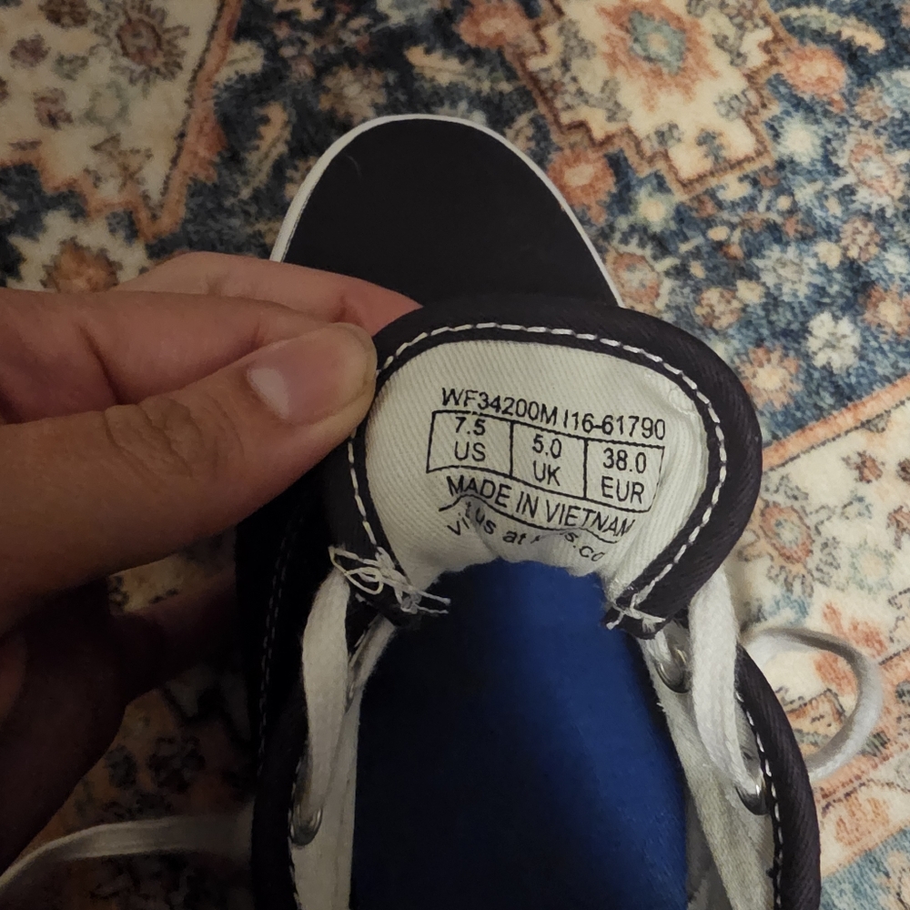 Keds Women's Navy Canvas Sneakers - Picture 9 of 11